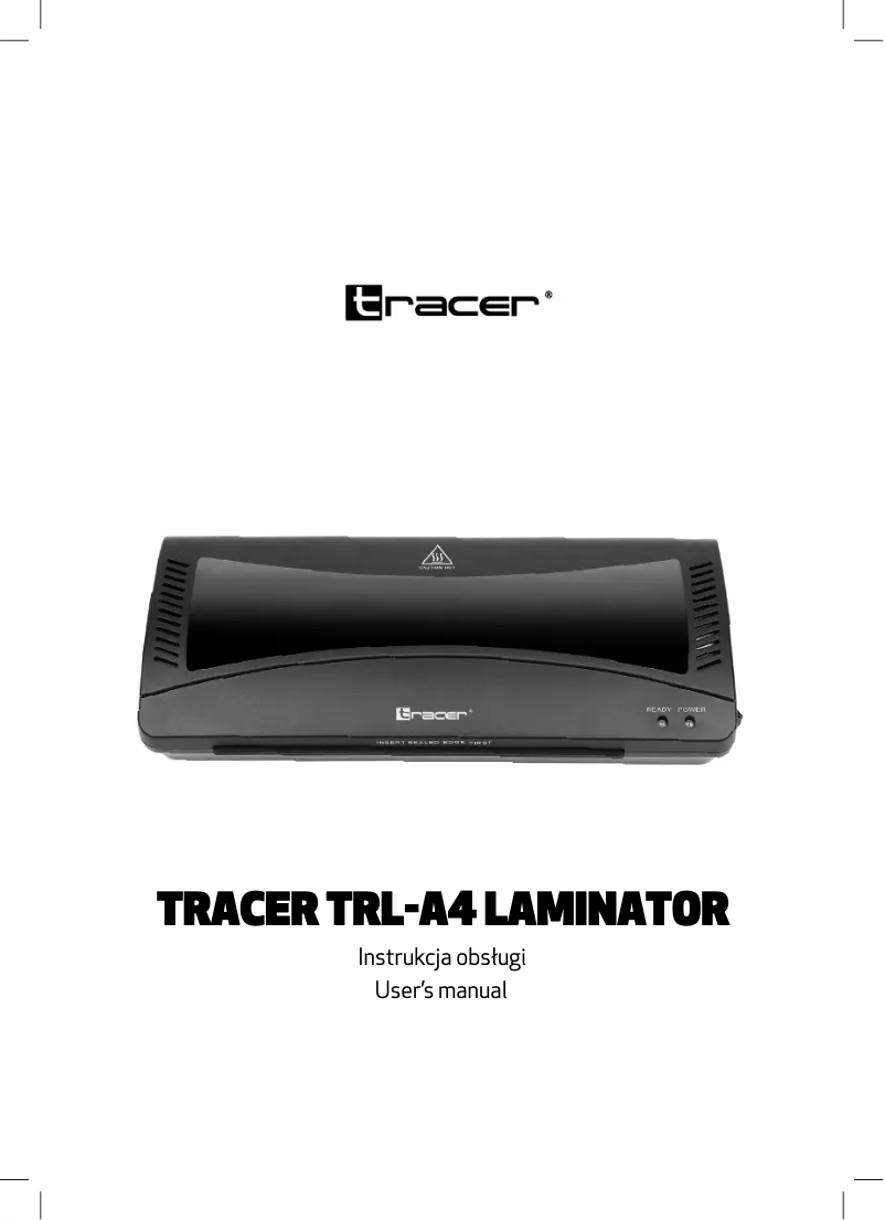 First page image of the manual for TRL-A3