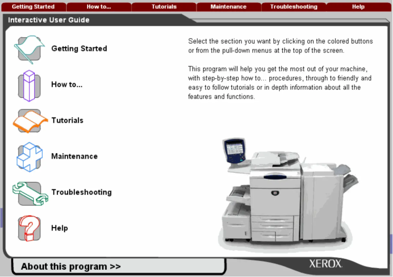 Page n°1 - Manuel utilisateur Xerox WorkCentre 7665