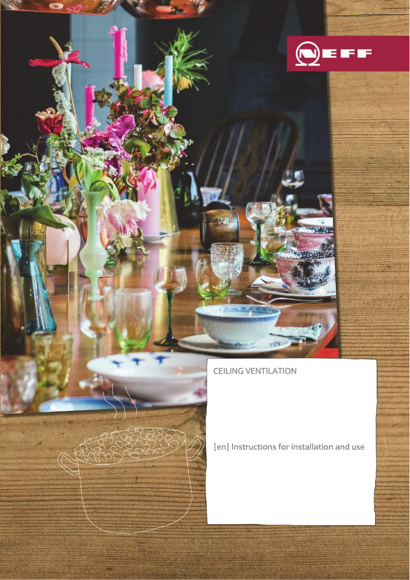 Page 1 de la notice Guide d'installation Neff I25CBS8W0B