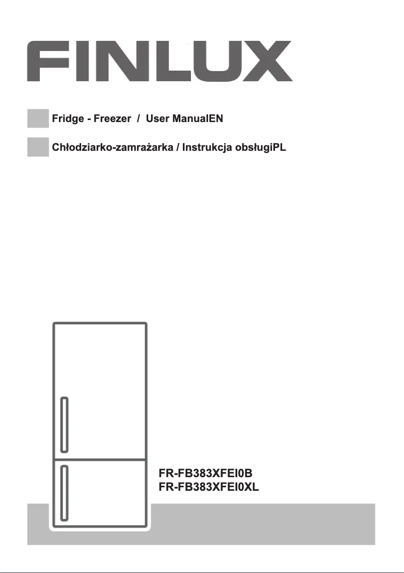 Page n°1 - Manuel utilisateur Finlux FR-FB383XFEI0XL