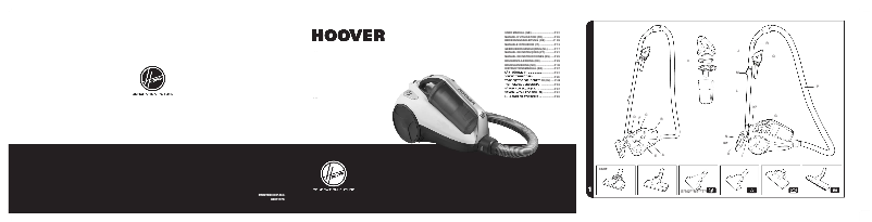 Página 1 del manual Manual de usuario Hoover RU70_RU32011