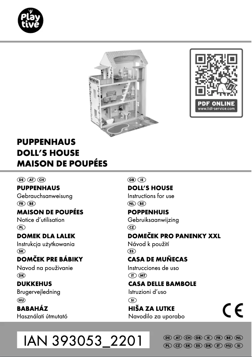 Imagen de la primera página del manual del dispositivo IAN 393053