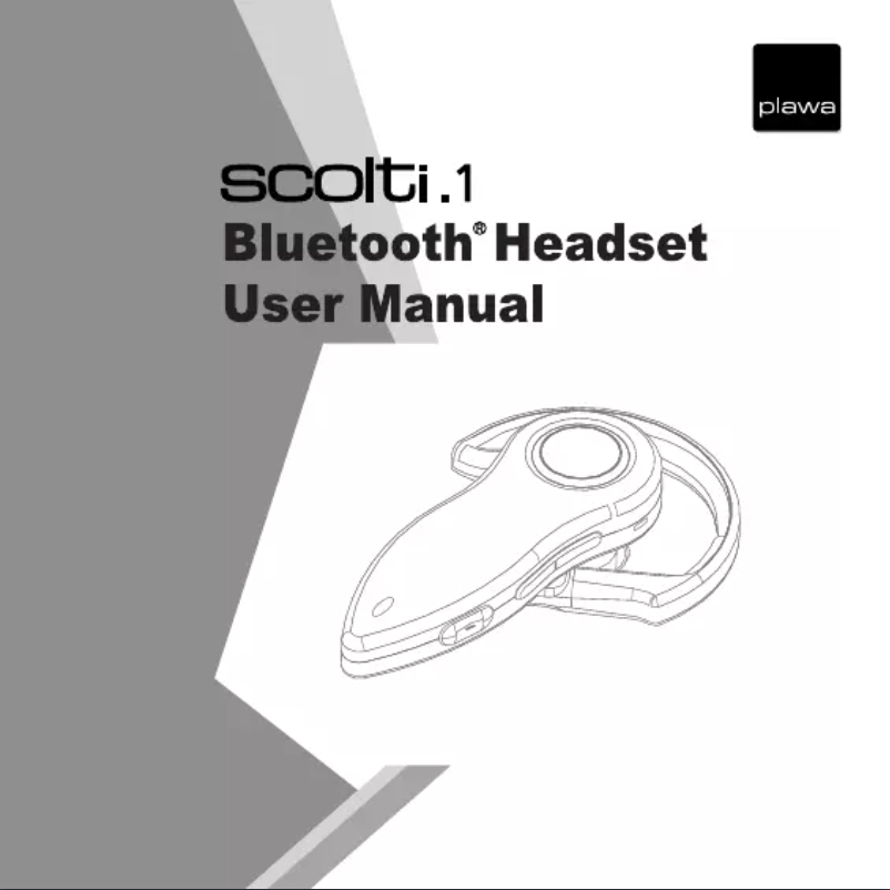 Page 1 de la notice Manuel utilisateur Plawa Scolti 1