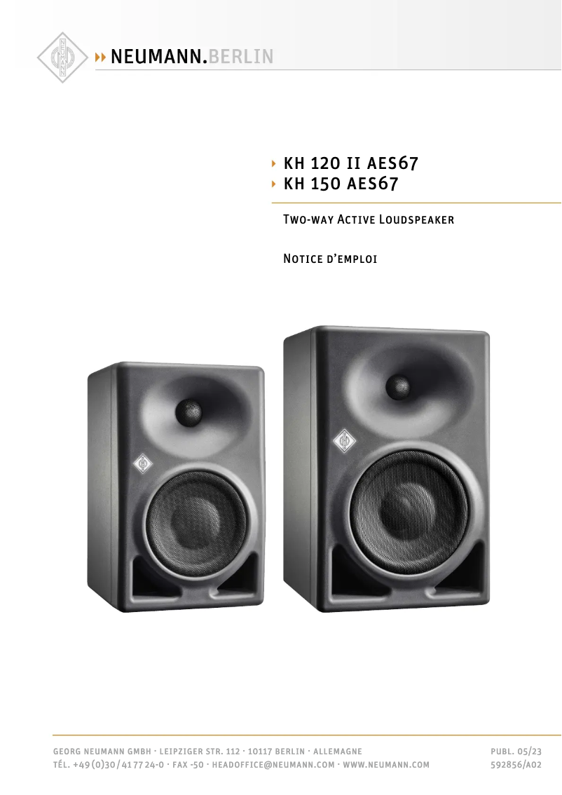 Image de la première page du manuel de l'appareil M 150 Tube