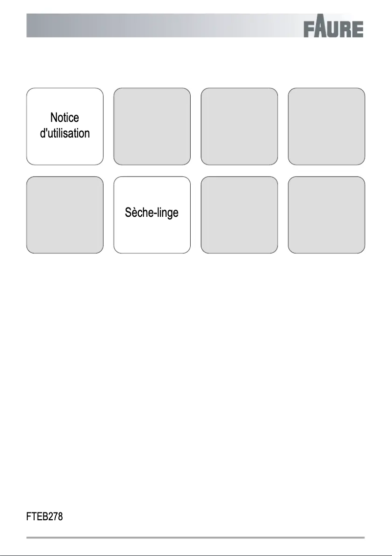 Page 1 de la notice Manuel utilisateur Faure FTEB278