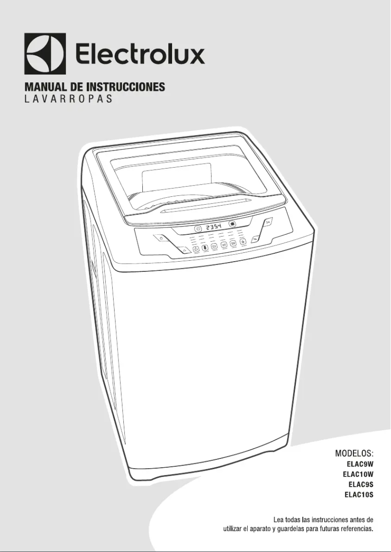 Page 1 de la notice Manuel utilisateur Electrolux ELAC10W