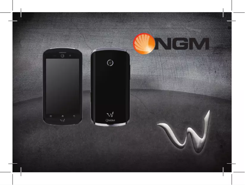 Page 1 de la notice Manuel utilisateur NGM-Mobile Winn