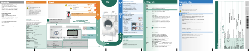 Page 1 de la notice Manuel utilisateur Siemens WT48Y701FG