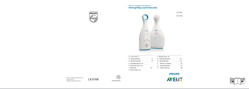 Página 1 del manual Manual de usuario Philips AVENT SCD485