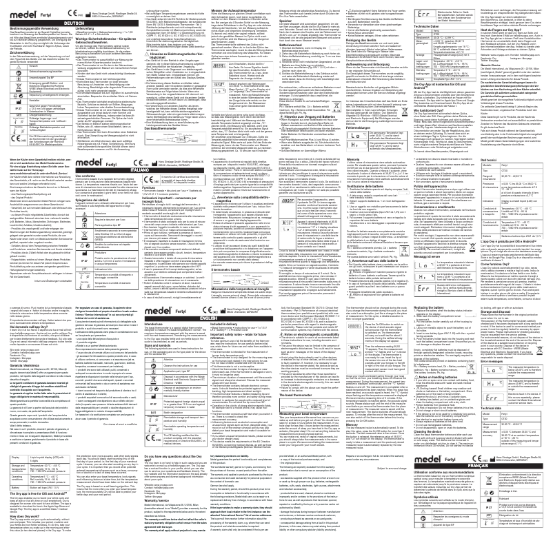 Página 1 del manual Manual de usuario Medel Fertyl