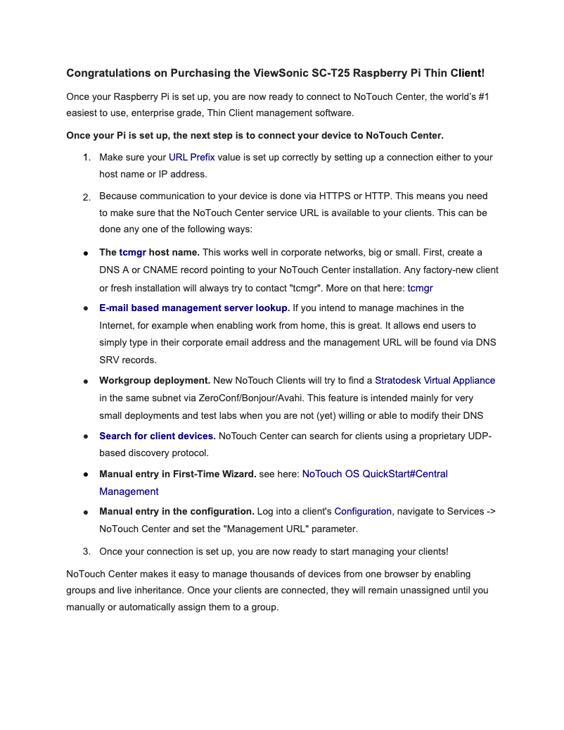 Image de la première page du manuel de l'appareil SC-T25