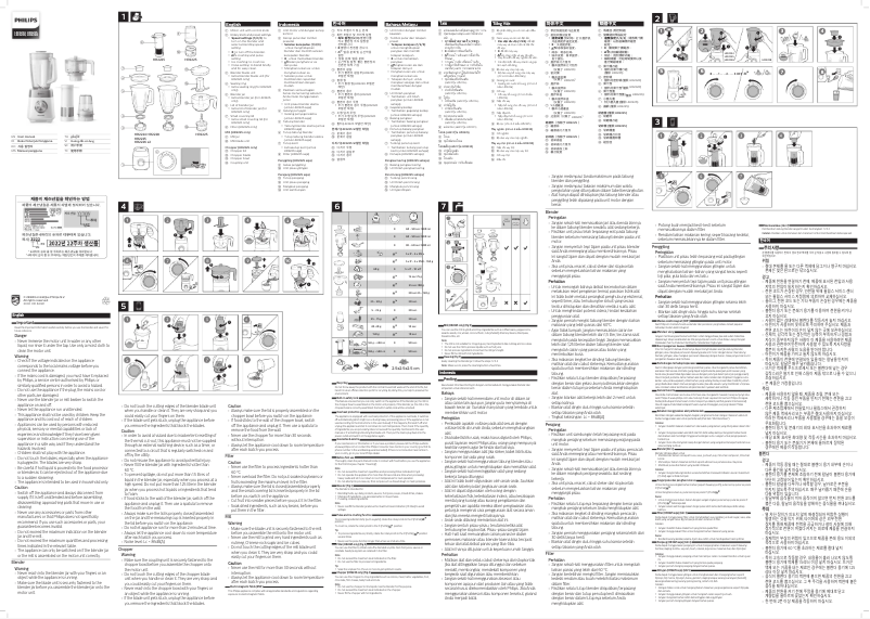 Image de la première page du manuel de l'appareil Series 5000 HR2225