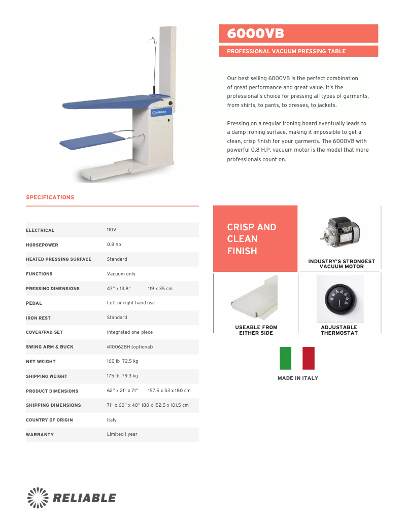 Image de la première page du manuel de l'appareil 6000VB