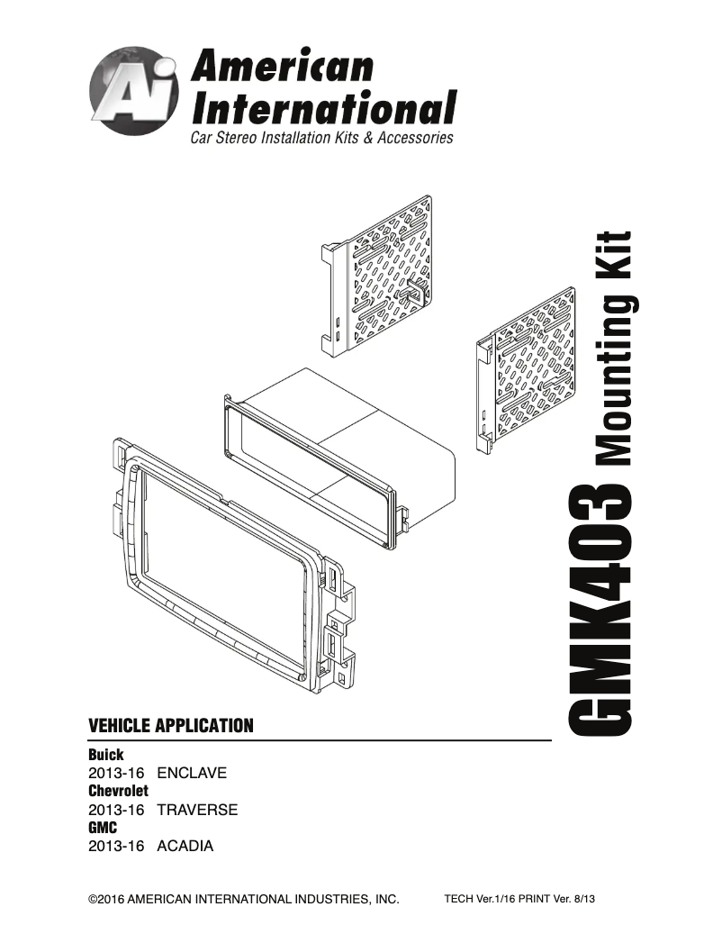 Image de la première page du manuel de l'appareil GMK403