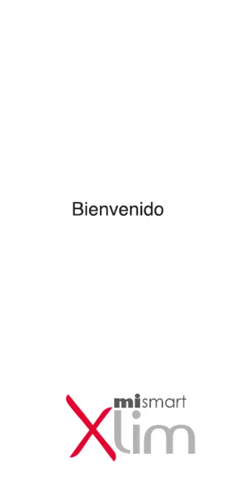 Image de la première page du manuel de l'appareil Mismart Xlim