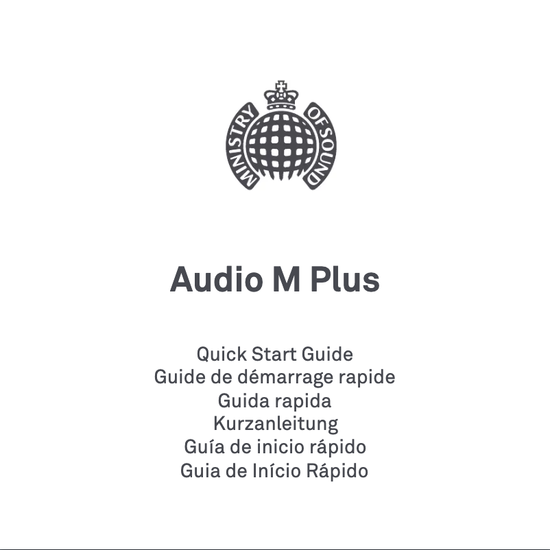 Página 1 del manual Manual de usuario Ministry of Sound Audio M Plus