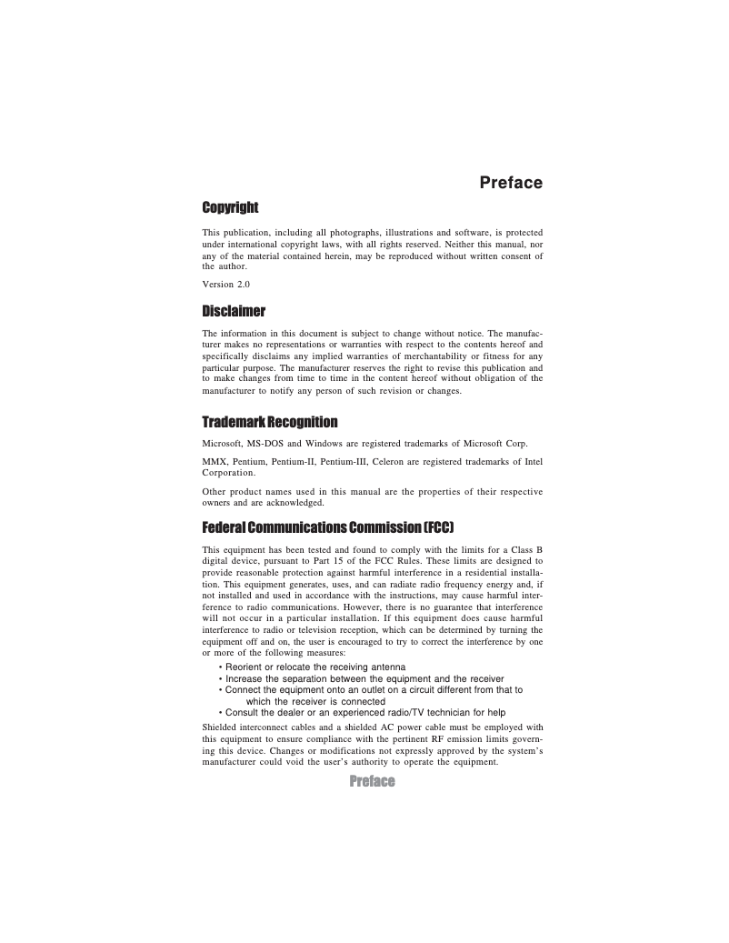 Page n°1 - Manuel utilisateur ECS IC43T-A2