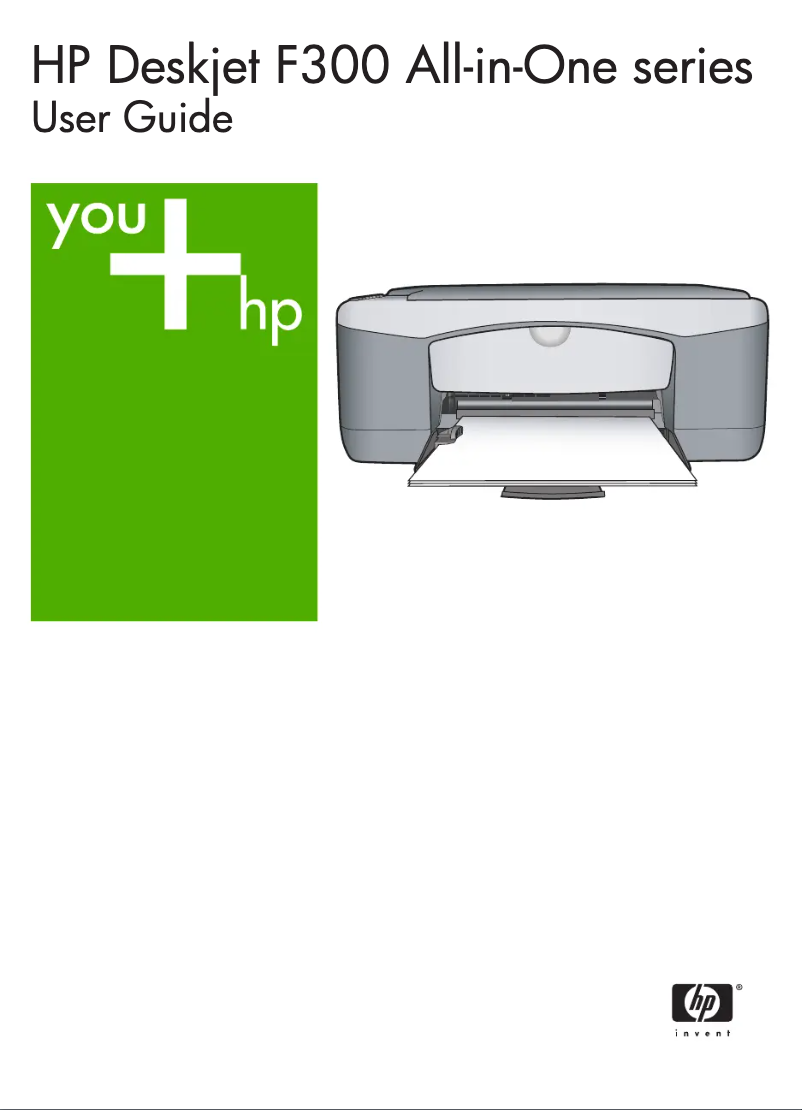 Page n°1 - Manuel utilisateur HP Deskjet F380