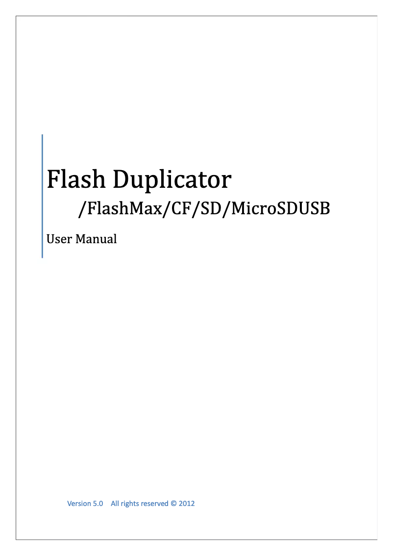 Image de la première page du manuel de l'appareil CF 7