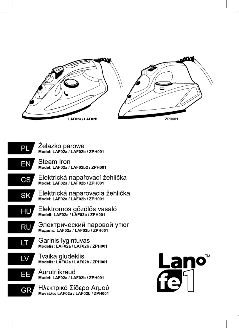 Page 1 de la notice Manuel utilisateur Lafe LAF02b