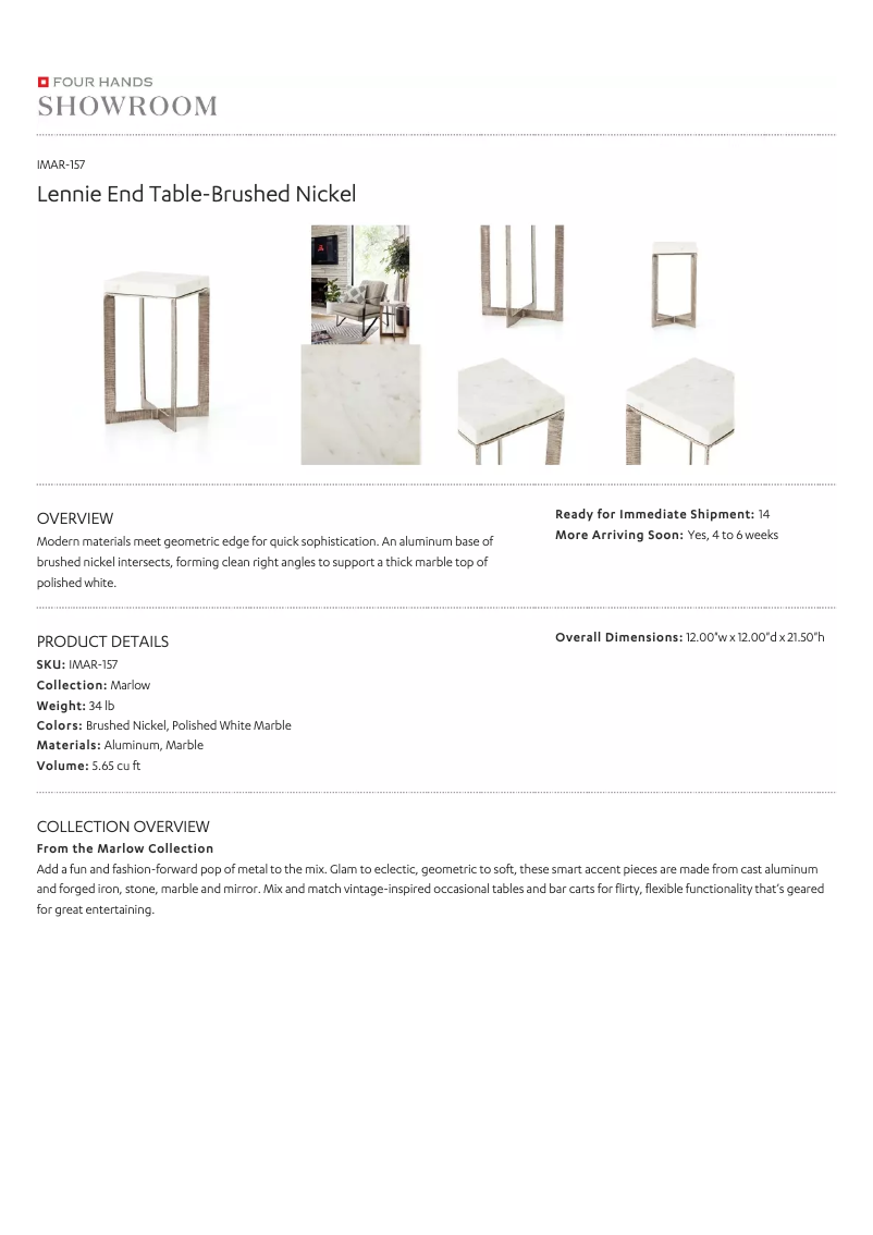 Page 1 of the manual User Manual Four Hands IMAR-157