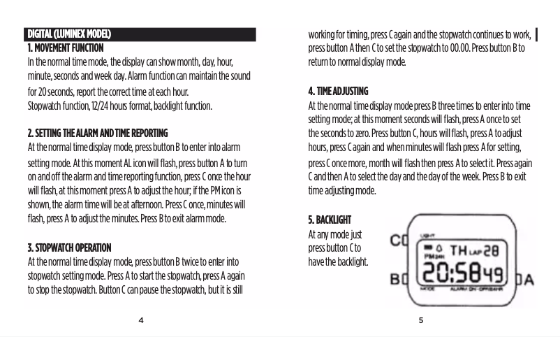 Imagen de la primera página del manual del dispositivo Luminex