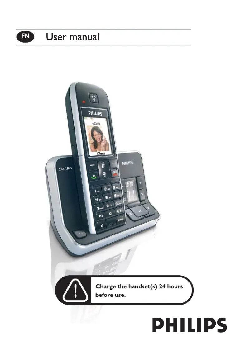 Imagen de la primera página del manual del dispositivo SE7351B