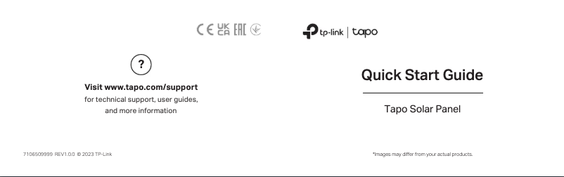 Image de la première page du manuel de l'appareil Tapo A200