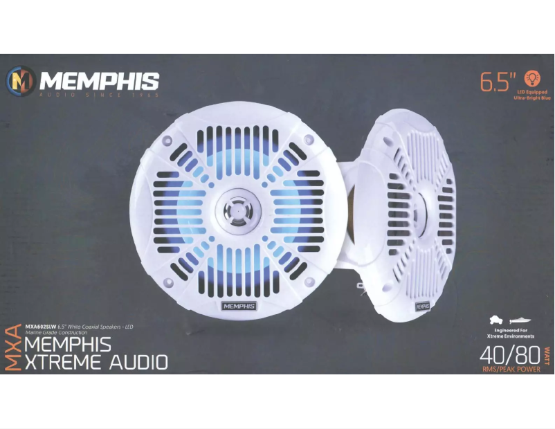 Page 1 de la notice Manuel utilisateur Memphis Audio MXA602SLB