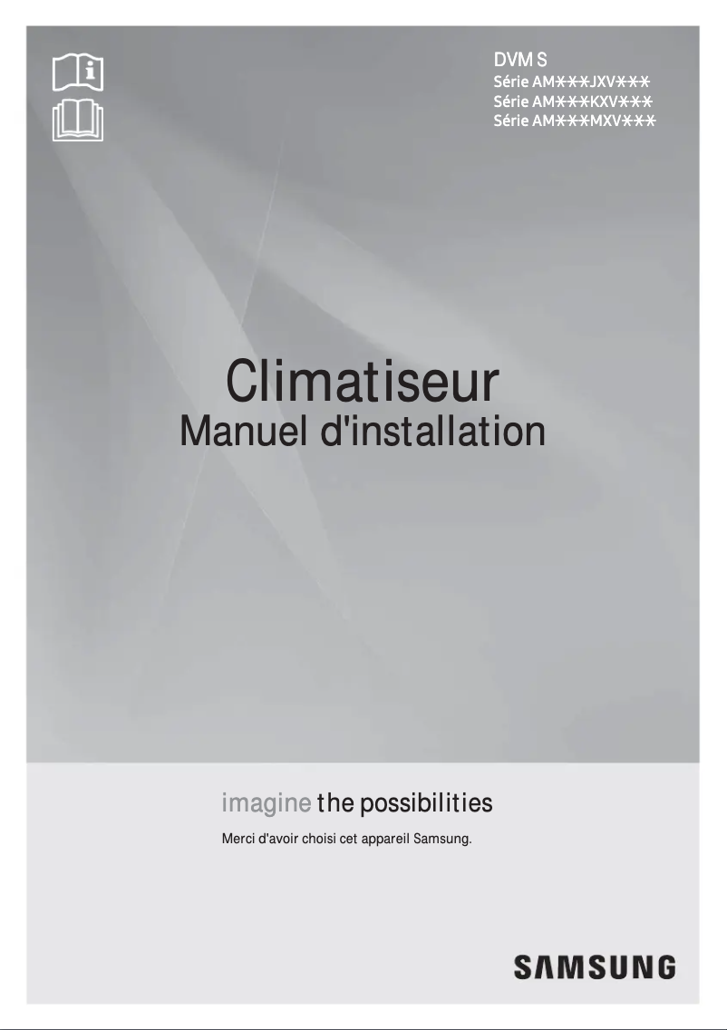 Image de la première page du manuel de l'appareil AM160JXVHGH