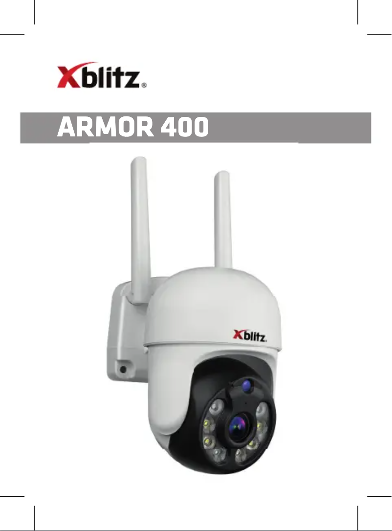 Page n°1 - Manuel utilisateur Xblitz Armor 400