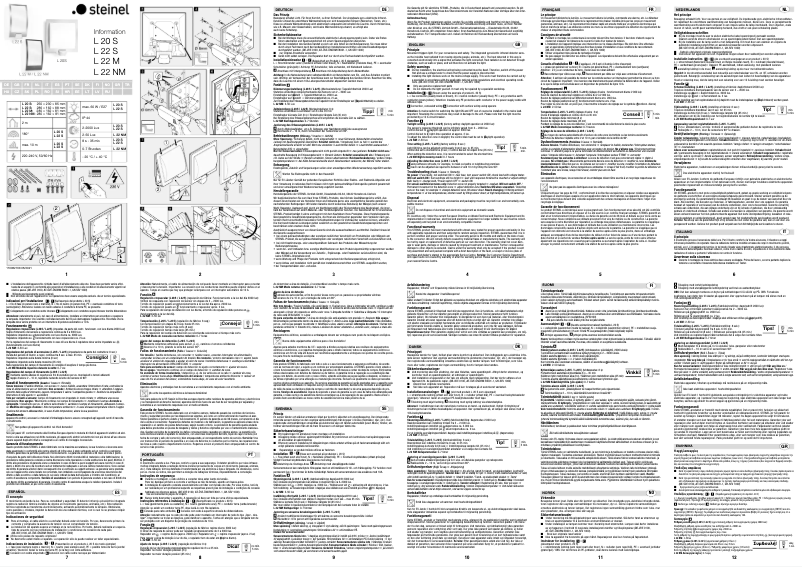 Page 1 de la notice Manuel utilisateur Steinel L 22 S