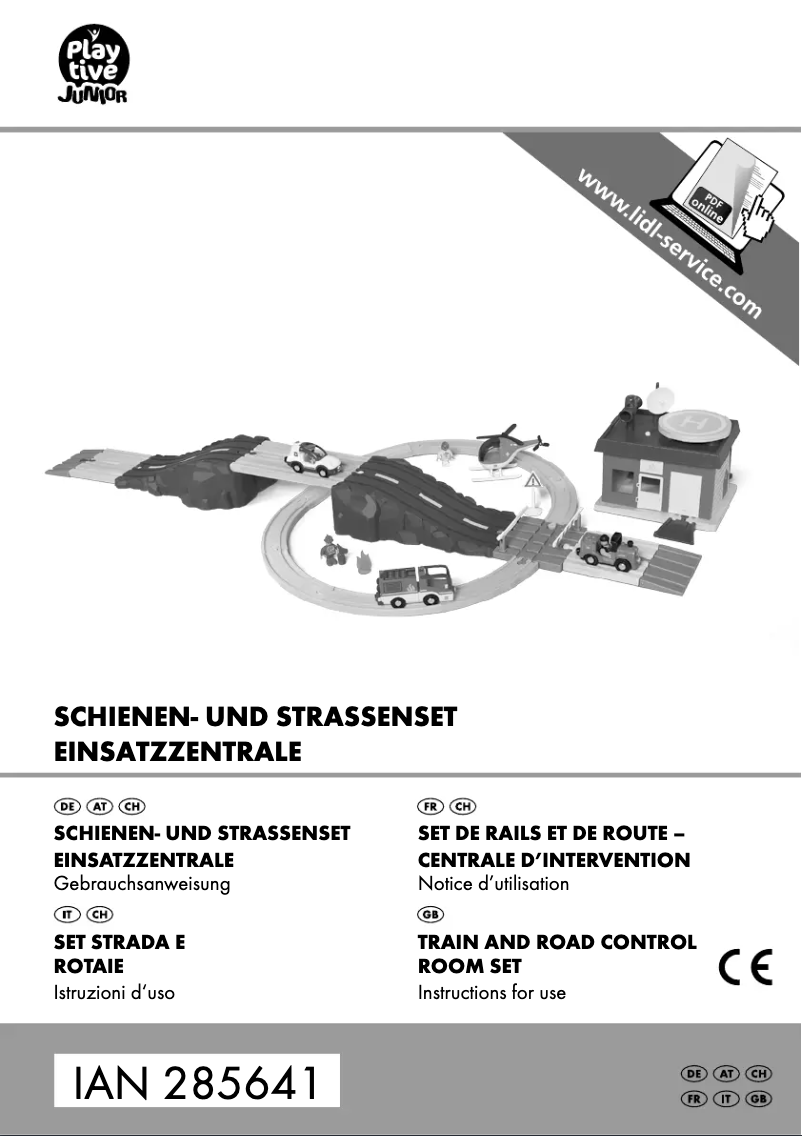 Page 1 de la notice Manuel utilisateur Playtive IAN 285641