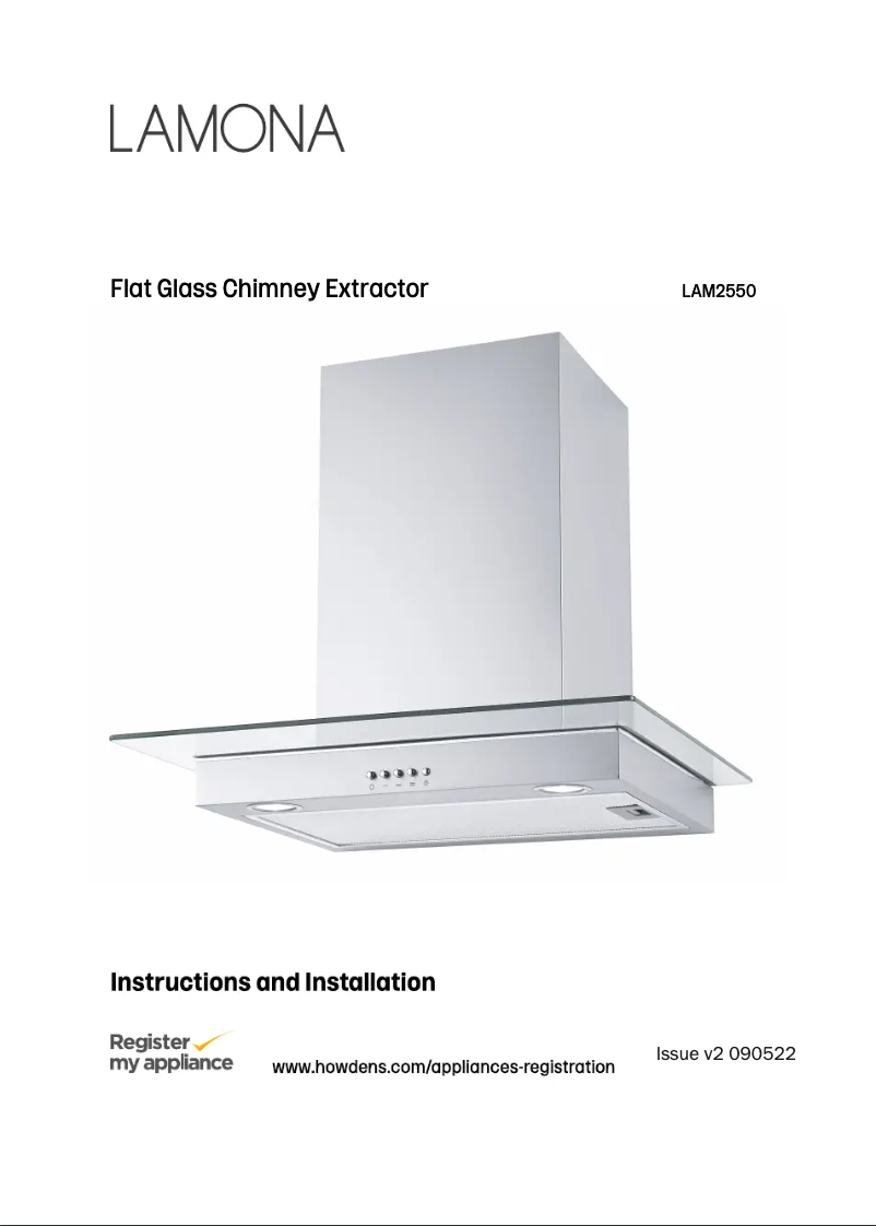 Image de la première page du manuel de l'appareil LAM2592