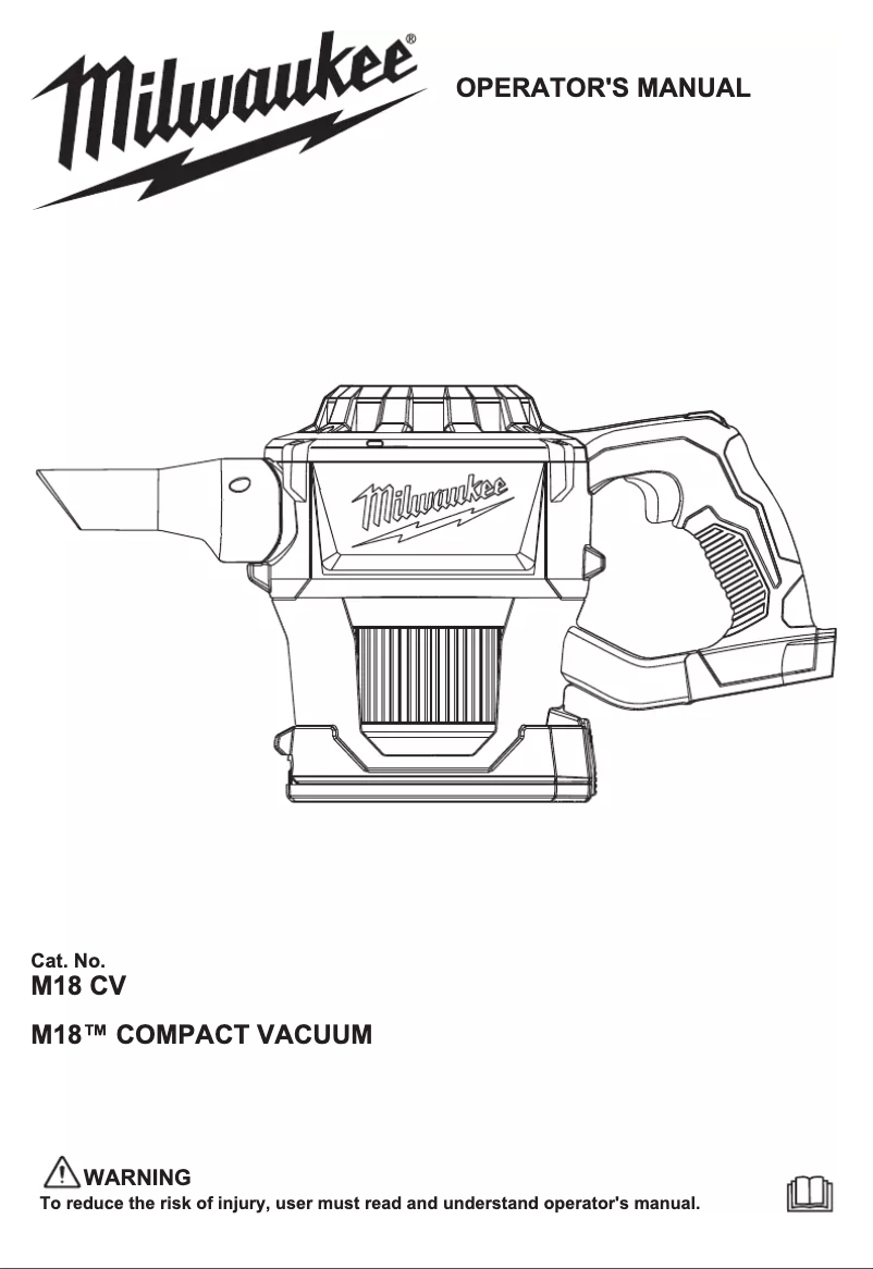 Page n°1 - Manuel utilisateur Milwaukee M18 Compact