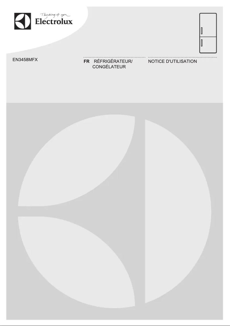 Page n°1 - Manuel utilisateur Electrolux EN3458MFX