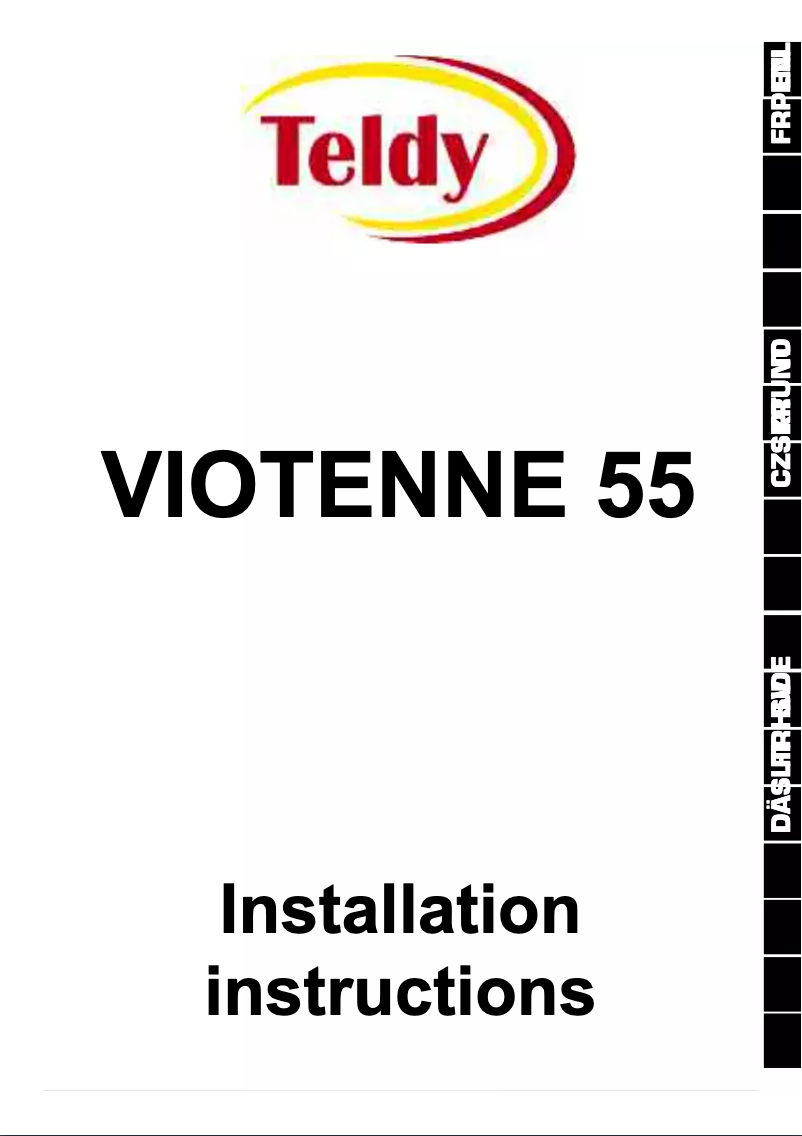 Page 1 de la notice Manuel utilisateur TechniSat Viotenne 55