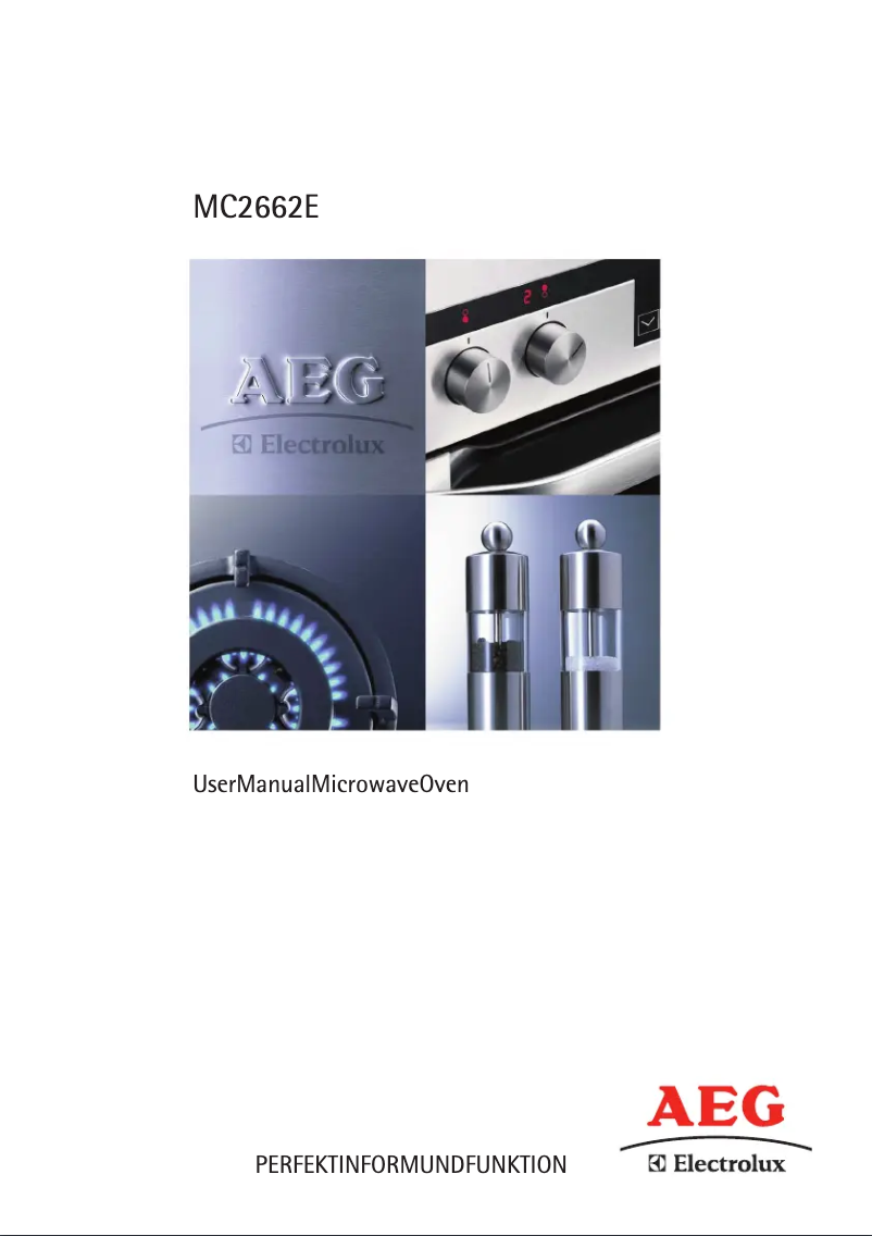 Image de la première page du manuel de l'appareil MC2662EB