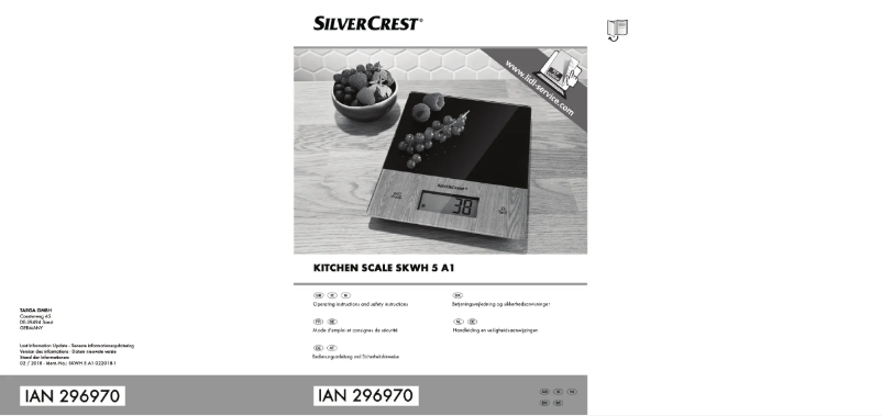 Image de la première page du manuel de l'appareil SKWH 5 A1