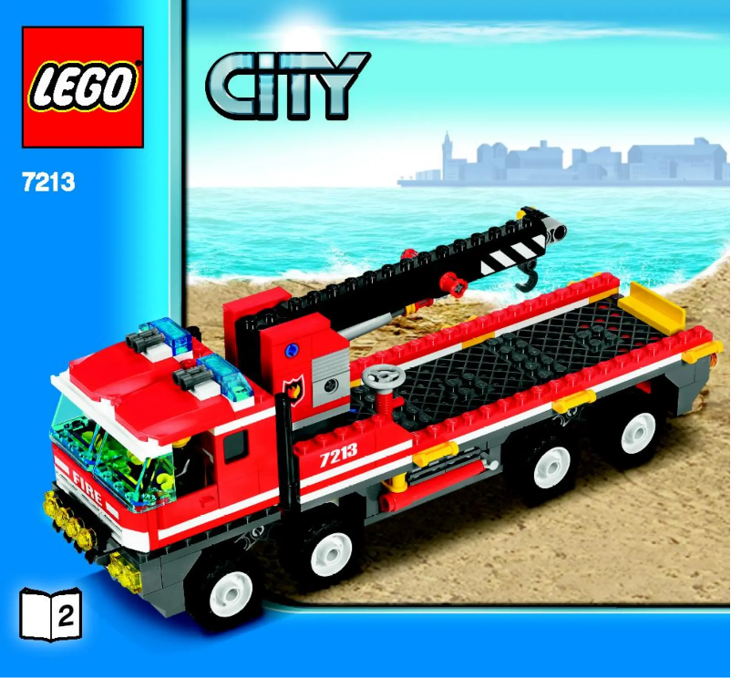 Page 1 de la notice Manuel utilisateur Lego City 7207