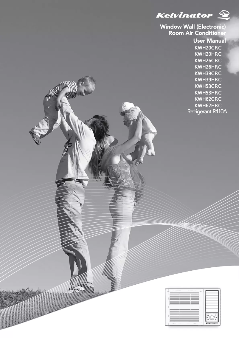 Image de la première page du manuel de l'appareil KWH20CRC