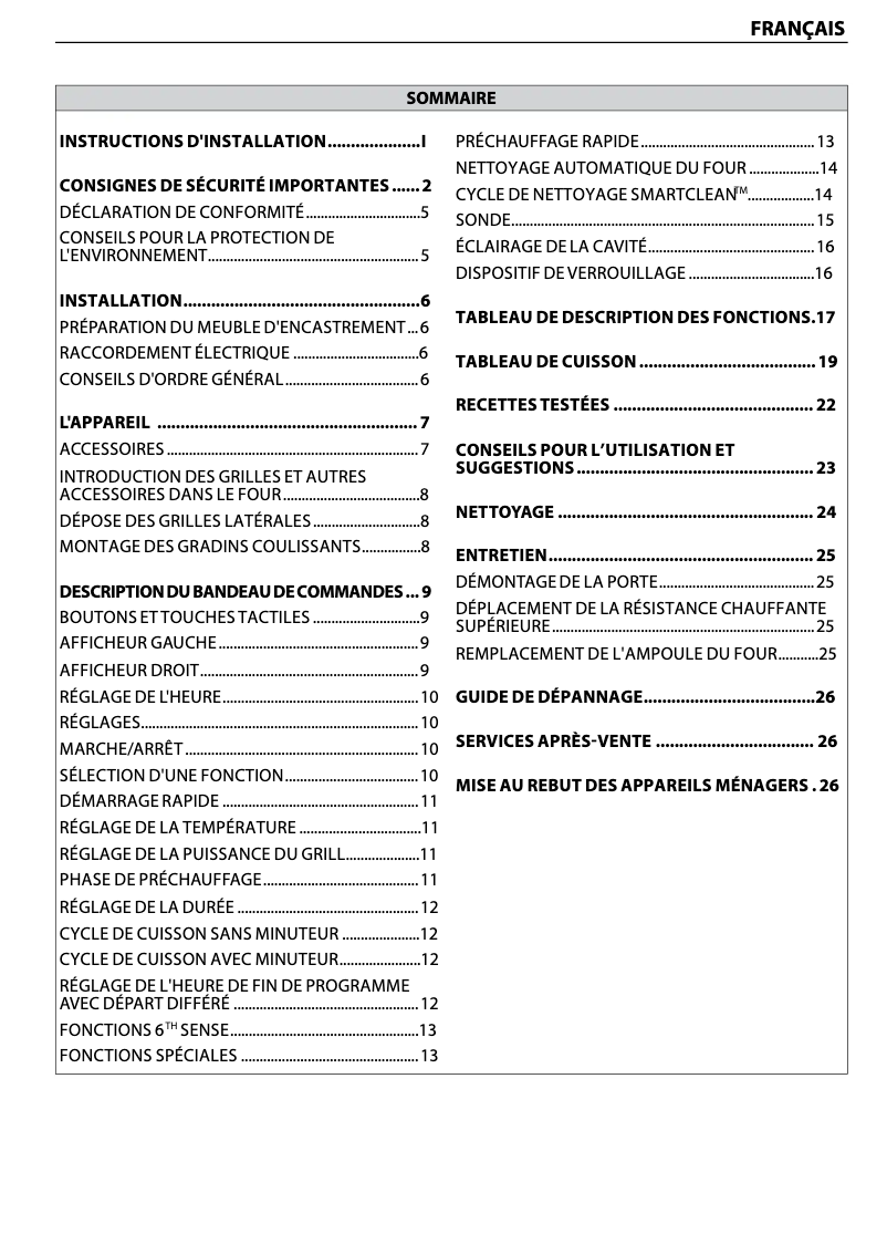 Image de la première page du manuel de l'appareil AKZ 6230