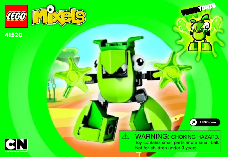 Page 1 de la notice Manuel utilisateur Lego Mixels 41520