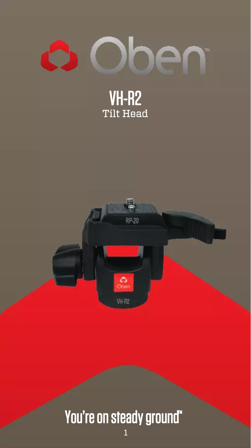 Page 1 de la notice Manuel utilisateur Oben VH-R2