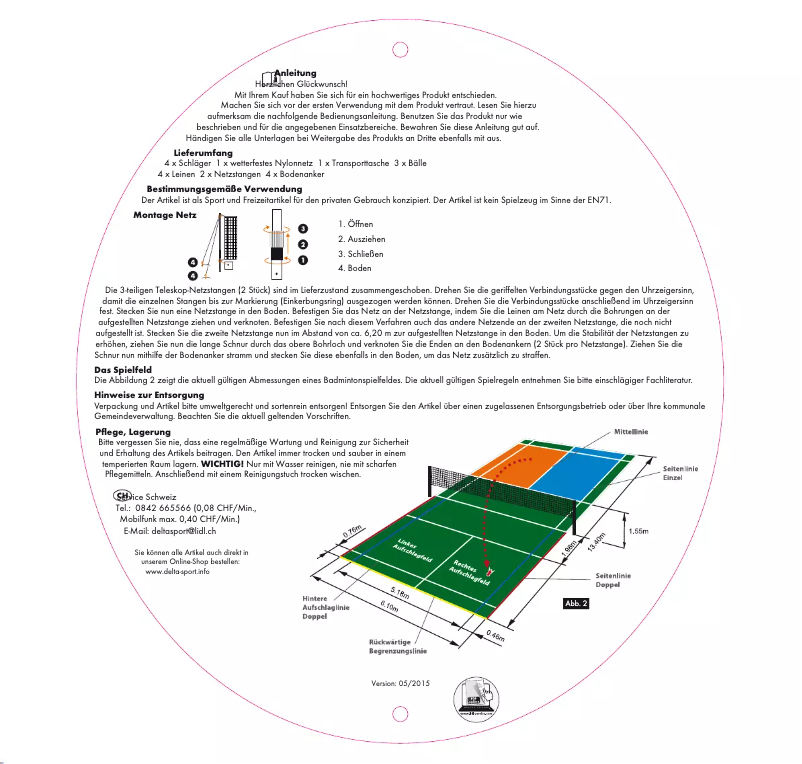 Page n°1 - Manuel utilisateur Crivit IAN 103580