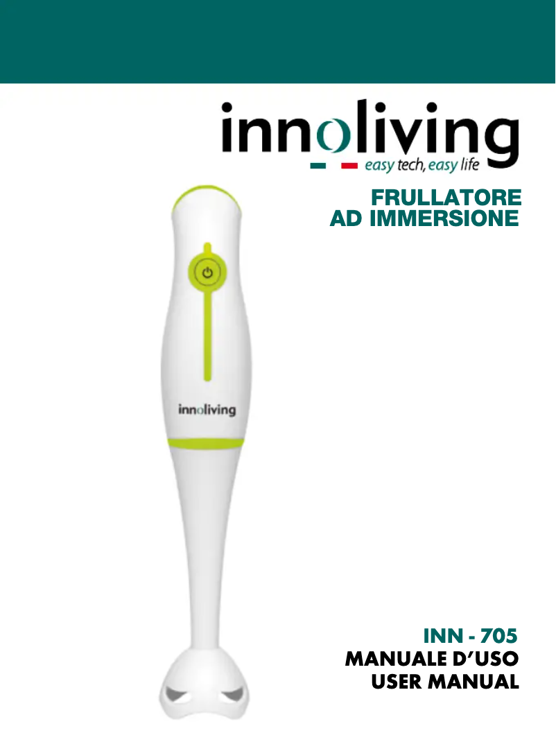 Page 1 de la notice Manuel utilisateur Innoliving INN-705