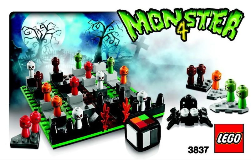 Page 1 de la notice Manuel utilisateur Lego Games 3837