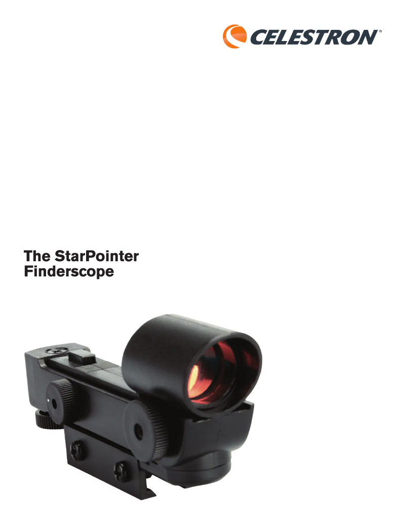 Página 1 del manual Manual de usuario Celestron StarPointer Finderscope