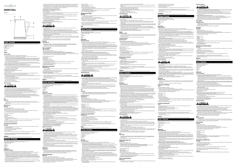 Image de la première page du manuel de l'appareil KAWK510EGY