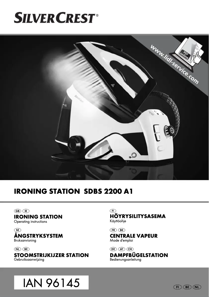 Page 1 de la notice Manuel utilisateur SilverCrest SDBS 2200 A1